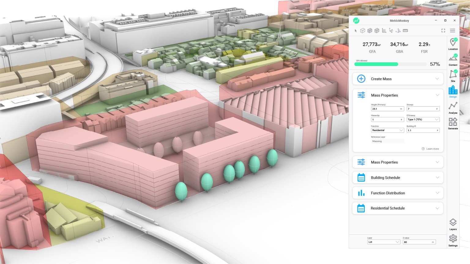 Automatic Footprint-to-Floorplate Extrusion