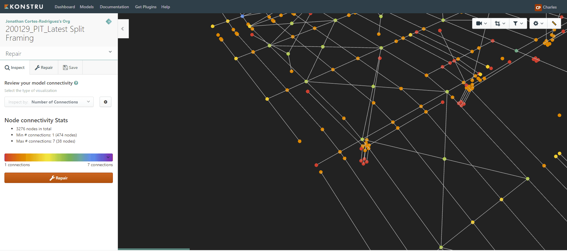 Automated Model Connection Repair