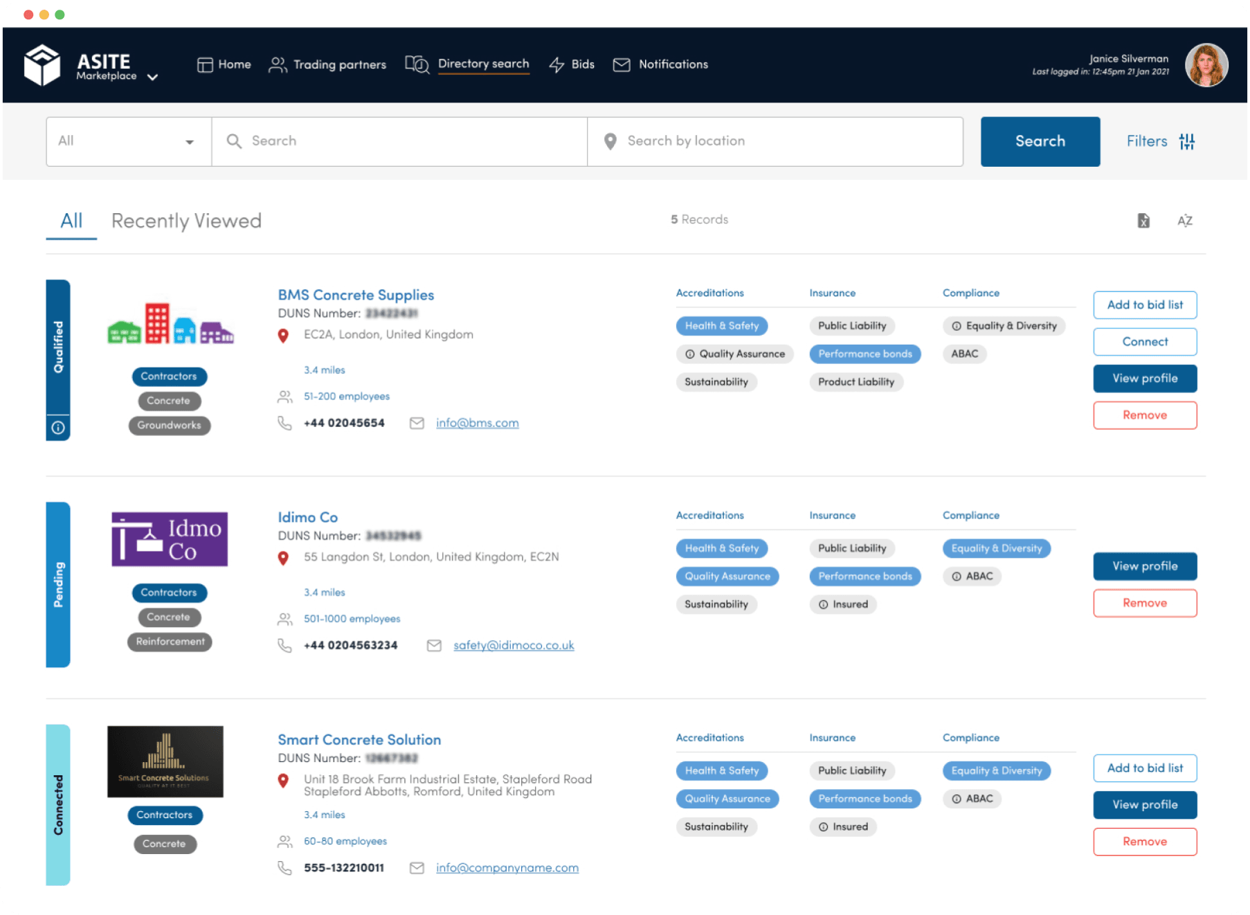 Supplier Network Discovery Platform