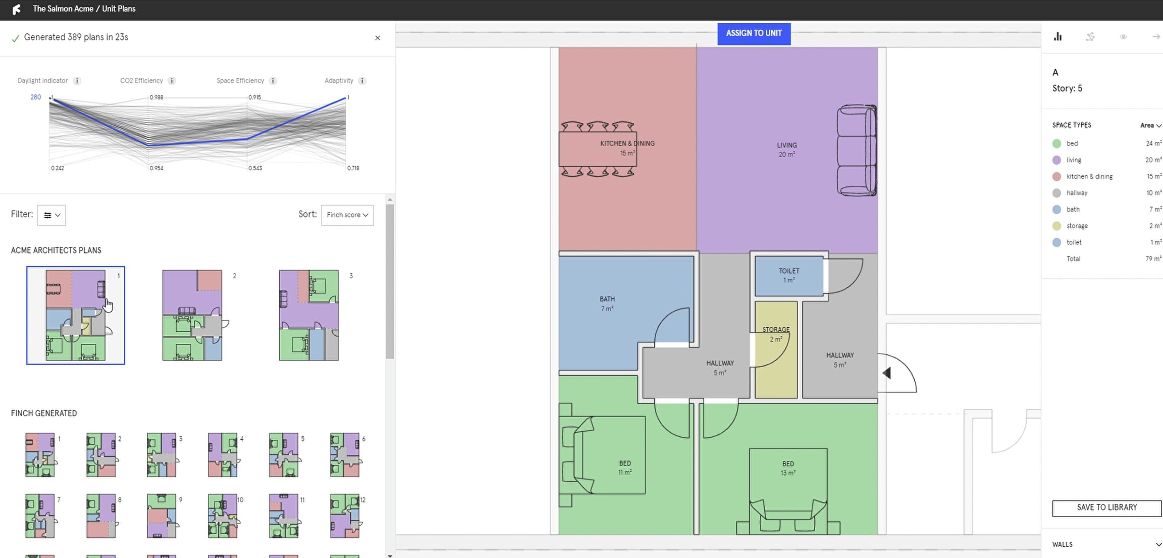 Automated Story and Unit Filling