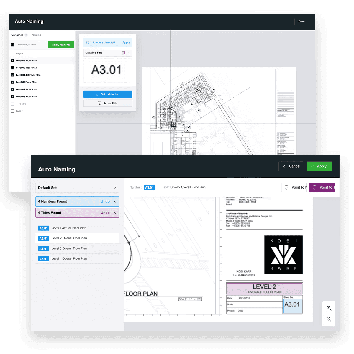 Instantly Name & Organize Your Plans